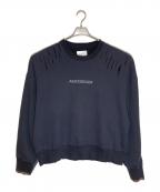 steinシュタイン）の古着「OVERSIZED REBUILD SWEAT」｜ネイビー