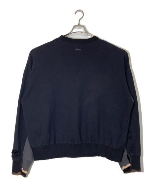stein（シュタイン）stein (シュタイン) OVERSIZED REBUILD SWEAT ネイビー サイズ:SIZE Sの古着・服飾アイテム