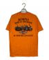 HARLEY-DAVIDSON (ハーレーダビッドソン) プリントTシャツ オレンジ サイズ:L：5000円