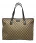GUCCI（グッチ）の古着「GGスプリーム トートバッグ」｜ベージュ