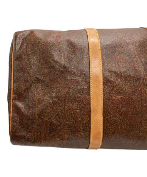 ETRO（エトロ）ETRO (エトロ) ペイズリー柄2WAYボストンバッグ ブラウン サイズ:-の古着・服飾アイテム