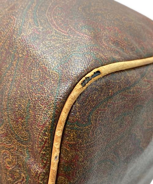 ETRO（エトロ）ETRO (エトロ) ペイズリー柄2WAYボストンバッグ ブラウン サイズ:-の古着・服飾アイテム