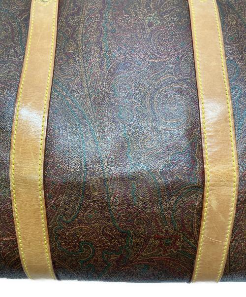 ETRO（エトロ）ETRO (エトロ) ペイズリー柄2WAYボストンバッグ ブラウン サイズ:-の古着・服飾アイテム