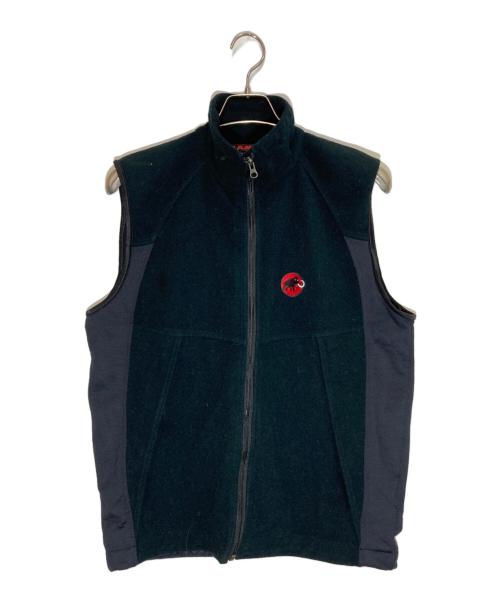 MAMMUT（マムート）MAMMUT (マムート) ロゴフリースベスト ブラック サイズ:SIZE Mの古着・服飾アイテム