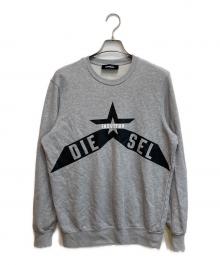 DIESEL（ディーゼル）の古着「プリントスウェット」｜グレー