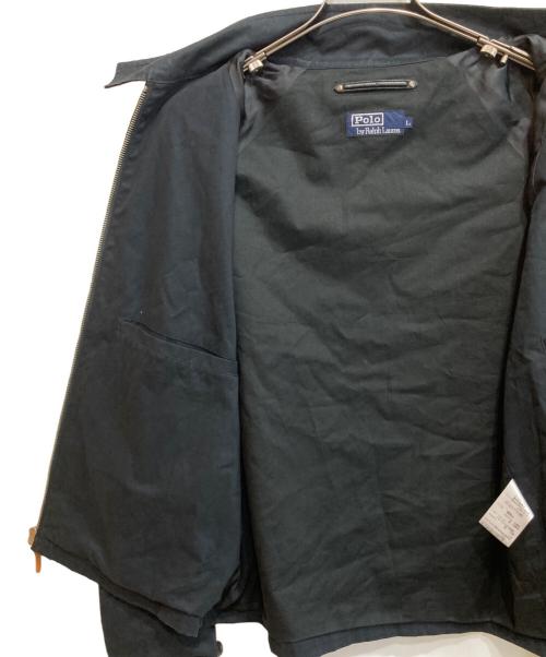 POLO RALPH LAUREN（ポロ・ラルフローレン）POLO RALPH LAUREN (ポロ・ラルフローレン) スイングトップ ブラック サイズ:Lの古着・服飾アイテム