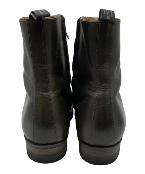 ROLLING DUB TRIO（ローリングダブトリオ）ROLLING DUB TRIO (ローリングダブトリオ) GLEANERS ZIP GRAY GUIDI CALF サイズ:8の古着・服飾アイテム