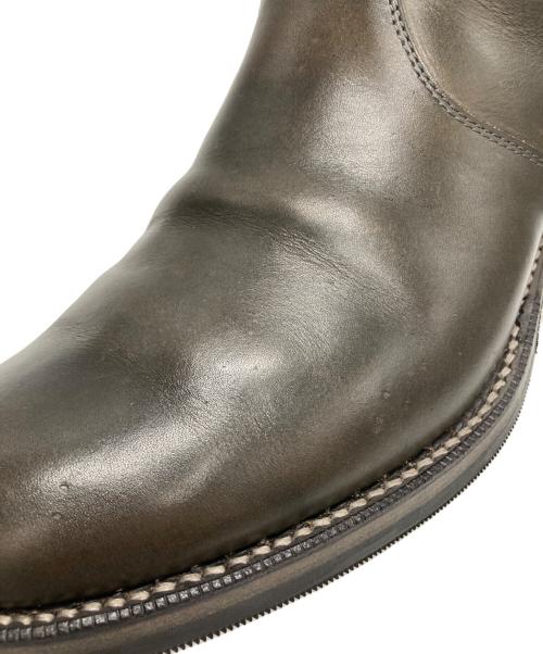 ROLLING DUB TRIO（ローリングダブトリオ）ROLLING DUB TRIO (ローリングダブトリオ) GLEANERS ZIP GRAY GUIDI CALF サイズ:8の古着・服飾アイテム