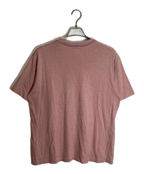 Needles（ニードルズ）Needles (ニードルズ) S/S Papillon Emb. Pocket Tee ピンク サイズ:SIZE Sの古着・服飾アイテム