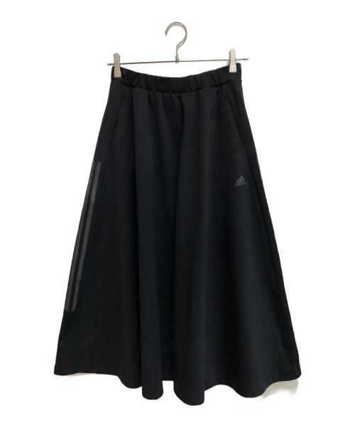adidas（アディダス）adidas (アディダス) サイドラインスカート ブラック サイズ:Ⅿの古着・服飾アイテム