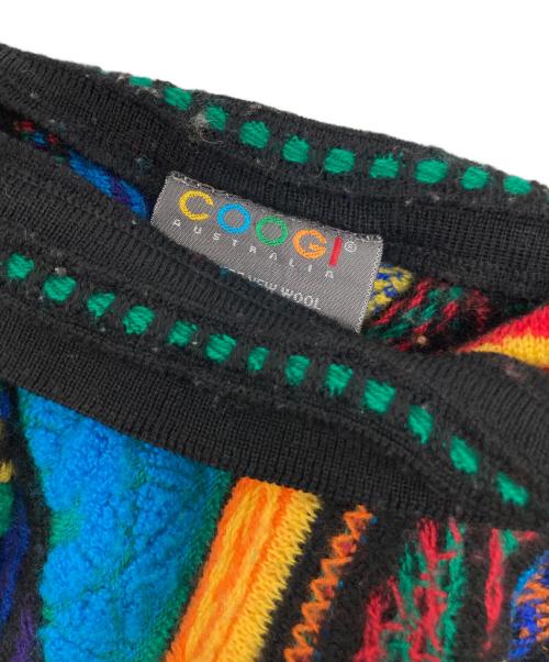 Coogi（クージー）Coogi (クージー) 3Dニット マルチカラー サイズ:Sの古着・服飾アイテム