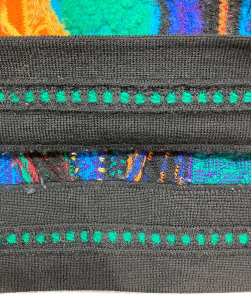 Coogi（クージー）Coogi (クージー) 3Dニット マルチカラー サイズ:Sの古着・服飾アイテム