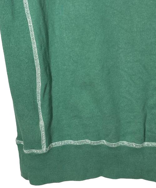 X-LARGE（エクストララージ）X-LARGE (エクストララージ) STITCH CREWNECK SWEAT グリーン サイズ:Lの古着・服飾アイテム