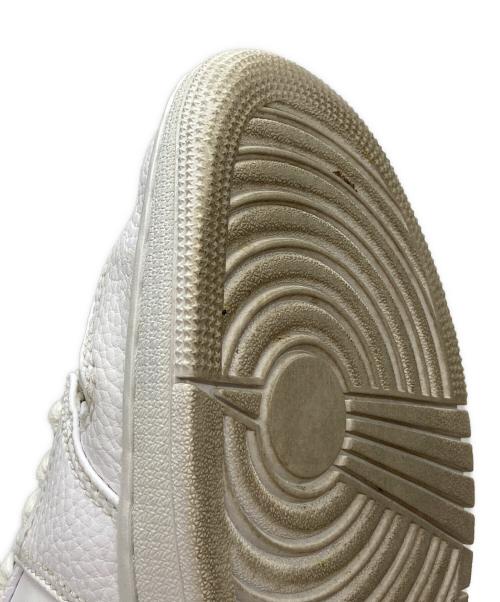 NIKE（ナイキ）NIKE (ナイキ) AIR JORDAN 1 MID ホワイト サイズ:27.5の古着・服飾アイテム