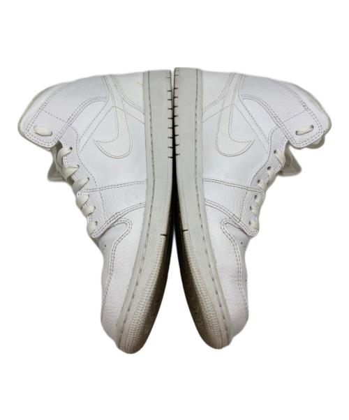 NIKE（ナイキ）NIKE (ナイキ) AIR JORDAN 1 MID ホワイト サイズ:27.5の古着・服飾アイテム