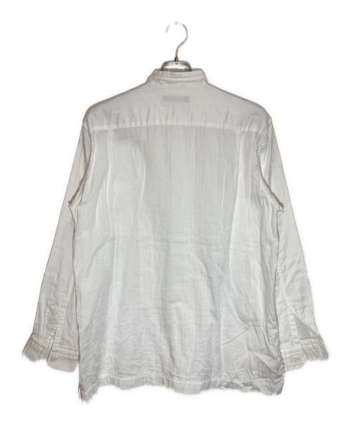 ISSEY MIYAKE（イッセイミヤケ）ISSEY MIYAKE (イッセイミヤケ) MITSUKEコットンシャツ ホワイト サイズ:2の古着・服飾アイテム