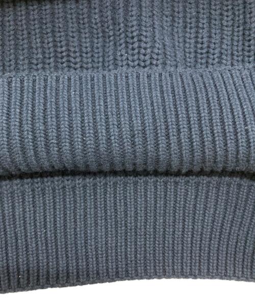 ST JOHN'S BAY（セントジョンズベイ）ST JOHN'S BAY (セントジョンズベイ) クルーネックコットンニット ネイビー サイズ:SIZE Mの古着・服飾アイテム