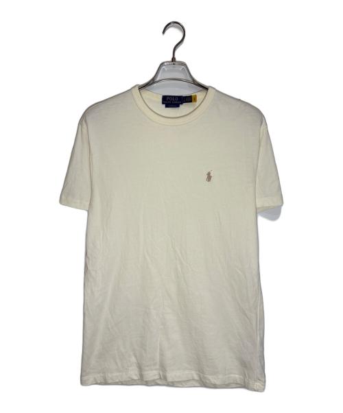 POLO RALPH LAUREN（ポロ・ラルフローレン）POLO RALPH LAUREN (ポロ・ラルフローレン) CLASSIC FIT Tシャツ アイボリー サイズ:Ｓの古着・服飾アイテム