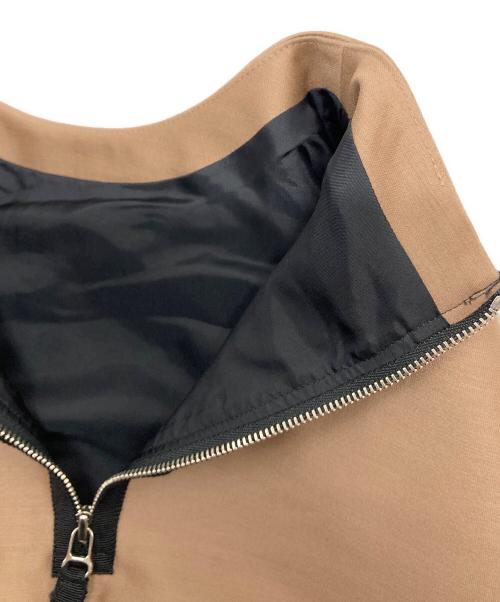 robelite&Co（ローベリテアンドシーオー）robelite&Co (ローベリテアンドシーオー) シルクブレンドブラウス ブラウン サイズ:size38の古着・服飾アイテム