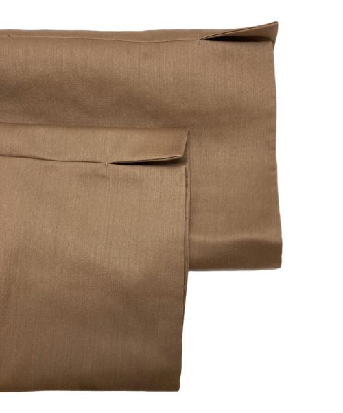 robelite&Co（ローベリテアンドシーオー）robelite&Co (ローベリテアンドシーオー) シルクブレンドブラウス ブラウン サイズ:size38の古着・服飾アイテム