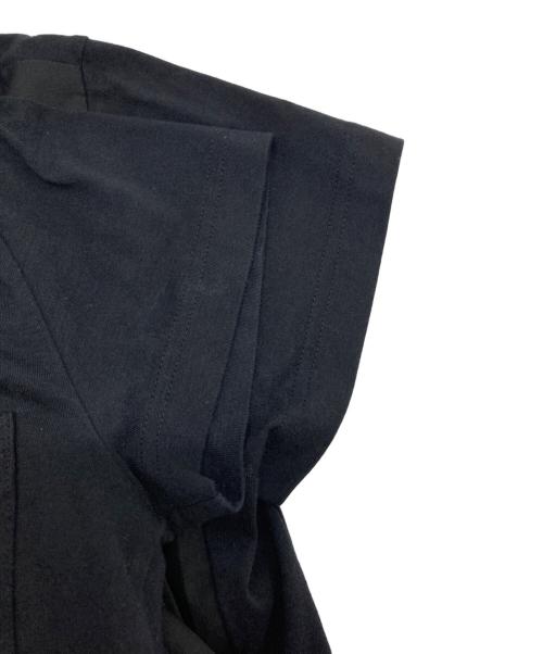 sacai（サカイ）sacai (サカイ) バックレースプリーツカットソー ブラック サイズ:2の古着・服飾アイテム