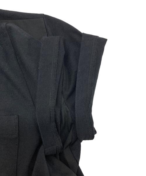 sacai（サカイ）sacai (サカイ) バックレースプリーツカットソー ブラック サイズ:2の古着・服飾アイテム