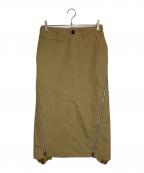 sacaiサカイ）の古着「Cotton Chino Skirt」｜ベージュ