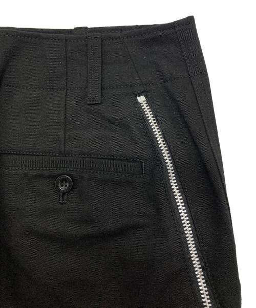 sacai（サカイ）sacai (サカイ) COTTON CHINO SKIRT ブラック サイズ:2の古着・服飾アイテム