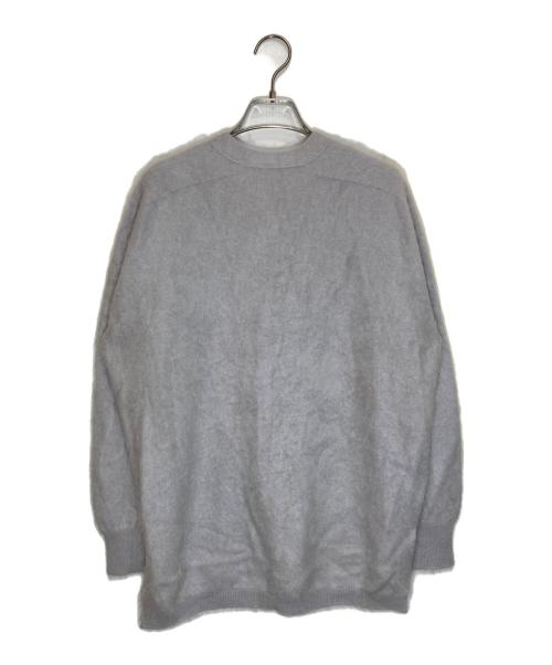 CYCLAS（シクラス）CYCLAS (シクラス) カシミヤ100% Vネック ニットカーディガン グレー サイズ:36の古着・服飾アイテム