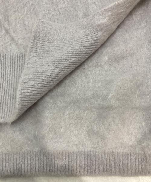 CYCLAS（シクラス）CYCLAS (シクラス) カシミヤ100% Vネック ニットカーディガン グレー サイズ:36の古着・服飾アイテム