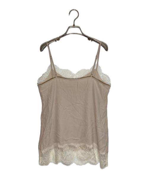 EVERYDAY I LIKE.（エヴリデイ アイ ライク）EVERYDAY I LIKE. (エヴリデイ アイ ライク) Lace Trimmed キャミソール 2 ベージュ サイズ:SIZE Freeの古着・服飾アイテム