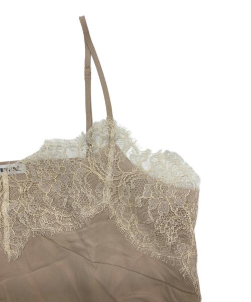 EVERYDAY I LIKE.（エヴリデイ アイ ライク）EVERYDAY I LIKE. (エヴリデイ アイ ライク) Lace Trimmed キャミソール 2 ベージュ サイズ:SIZE Freeの古着・服飾アイテム