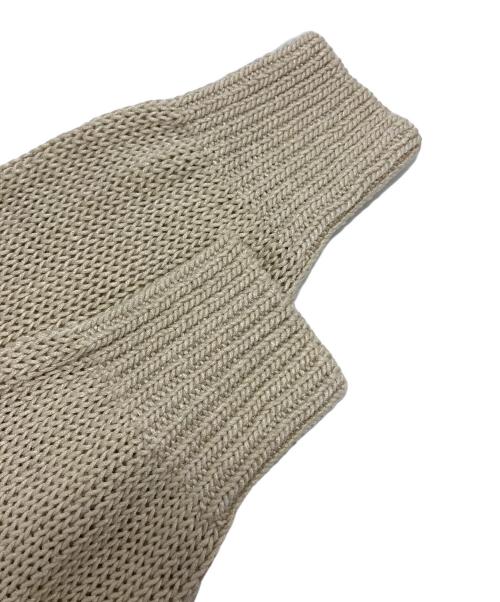 BRILL（ブリル）BRILL (ブリル) リネンブレンドVネックニット ベージュ サイズ:SIZE Freeの古着・服飾アイテム