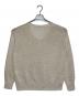 BRILL (ブリル) リネンブレンドVネックニット ベージュ サイズ:SIZE Free：8000円