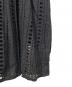 中古・古着 ne quittez pas (ヌキテパ) Stripe Cutwork Embroidery Sleeveless Dress ブラック サイズ:S：17000円