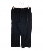 GRAMICCIグラミチ）の古着「GABARDINE EAZY TAPERED PANT」｜ブラック