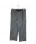 GRAMICCI（グラミチ）の古着「GABARDINE EAZY TAPERED PANT」｜グレー