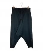 s'yteサイト）の古着「PE/SMOOTH JERSEY CULOTTE PANTS」｜ブラック