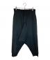 s'yte（サイト）の古着「PE/SMOOTH JERSEY CULOTTE PANTS」｜ブラック