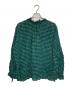 JOURNAL STANDARD LUXE (ジャーナルスタンダード ラックス) シャーリングチェック フリルブラウス グリーン サイズ:SIZE Free：11000円