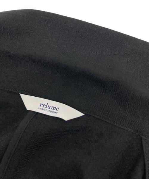 JOURNAL STANDARD relume（ジャーナルスタンダード レリューム）JOURNAL STANDARD relume (ジャーナルスタンダード レリューム) ツイルフレンチジャケット ブラック サイズ:SIZE Freeの古着・服飾アイテム