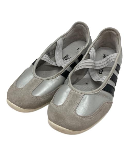 adidas（アディダス）adidas (アディダス) バレダ メリー ジェーン シルバー サイズ:25.5の古着・服飾アイテム