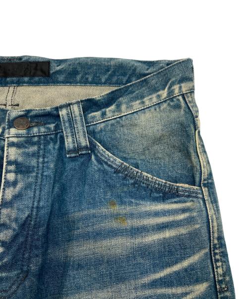 roar（ロアー）roar (ロアー) ヴィンテージ加工パッチワークデニムパンツ インディゴ サイズ:2の古着・服飾アイテム