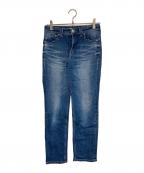 YANUKヤヌーク）の古着「MID-RISE STRAIGHT PANTS」｜インディゴ