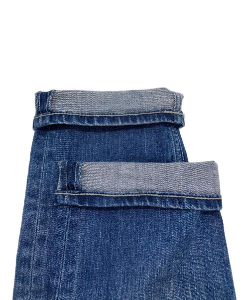 YANUK（ヤヌーク）YANUK (ヤヌーク) MID-RISE STRAIGHT PANTS インディゴ サイズ:25の古着・服飾アイテム
