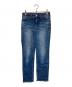 YANUK（ヤヌーク）の古着「MID-RISE STRAIGHT PANTS」｜インディゴ