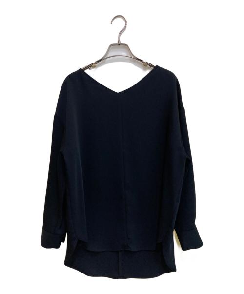 Whim Gazette（ウィムガゼット）Whim Gazette (ウィムガゼット) 長袖ブラウス ブラック サイズ:SIZE Freeの古着・服飾アイテム
