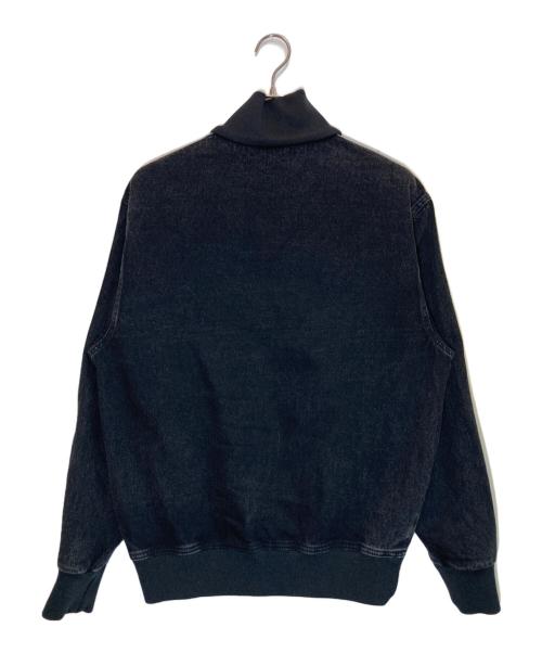adidas（アディダス）adidas (アディダス) アディカラー デニム ファイヤーバード トラックトップ グレー サイズ:Ⅿの古着・服飾アイテム