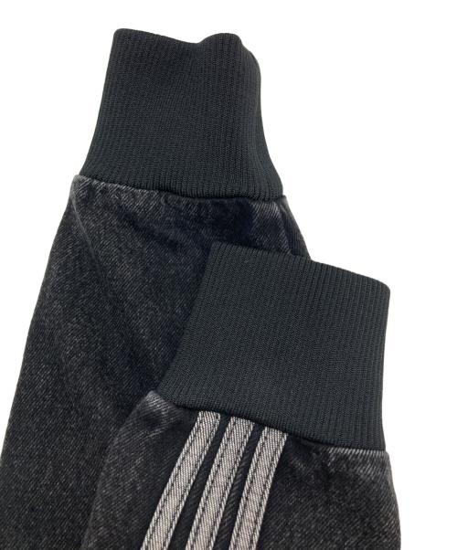 adidas（アディダス）adidas (アディダス) アディカラー デニム ファイヤーバード トラックトップ グレー サイズ:Ⅿの古着・服飾アイテム