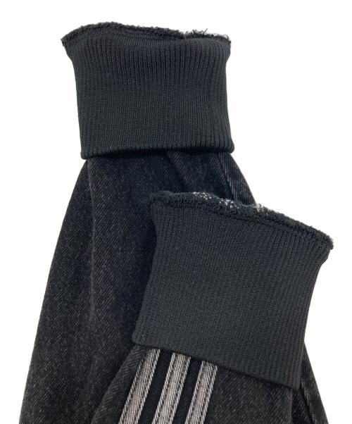 adidas（アディダス）adidas (アディダス) アディカラー デニム ファイヤーバード トラックトップ グレー サイズ:Ⅿの古着・服飾アイテム